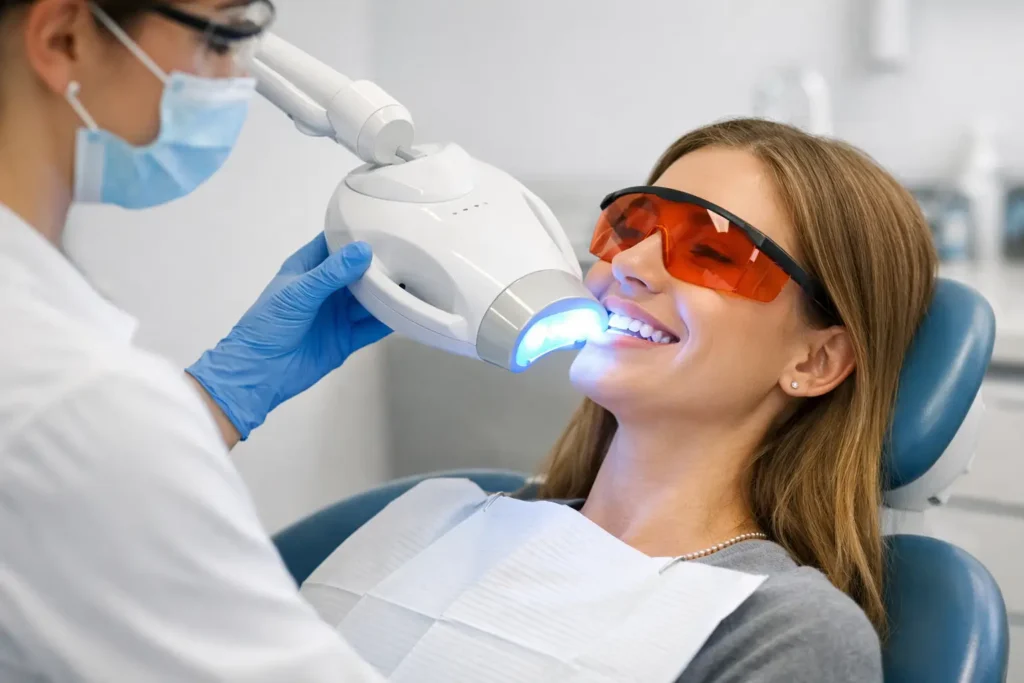 How Professional Whitening Appointments Work
