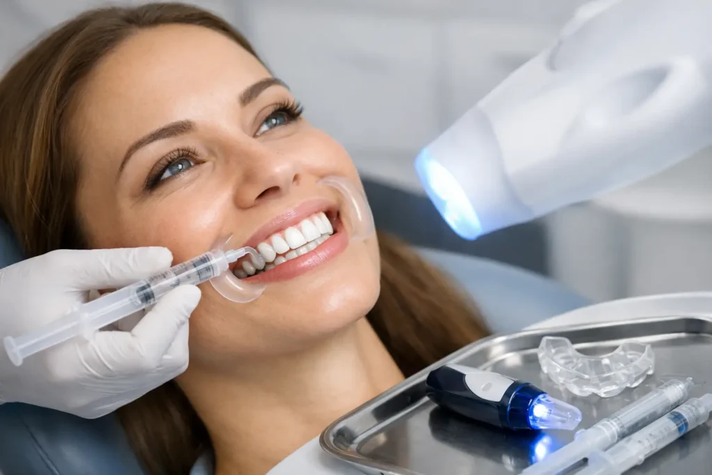 How Professional Gels Whiten Teeth Safely