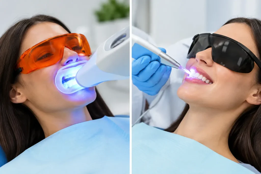 LED Whitening Versus Laser Whitening: Which Is Better?